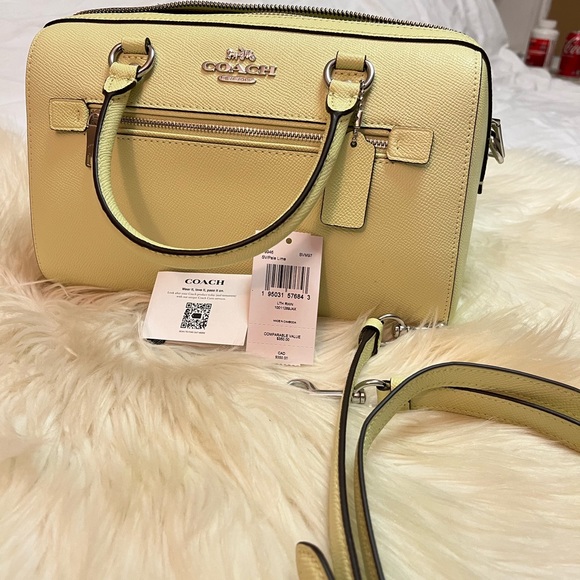 Coach Leather Rowan Crossbody Bag - Picture 7 of 8